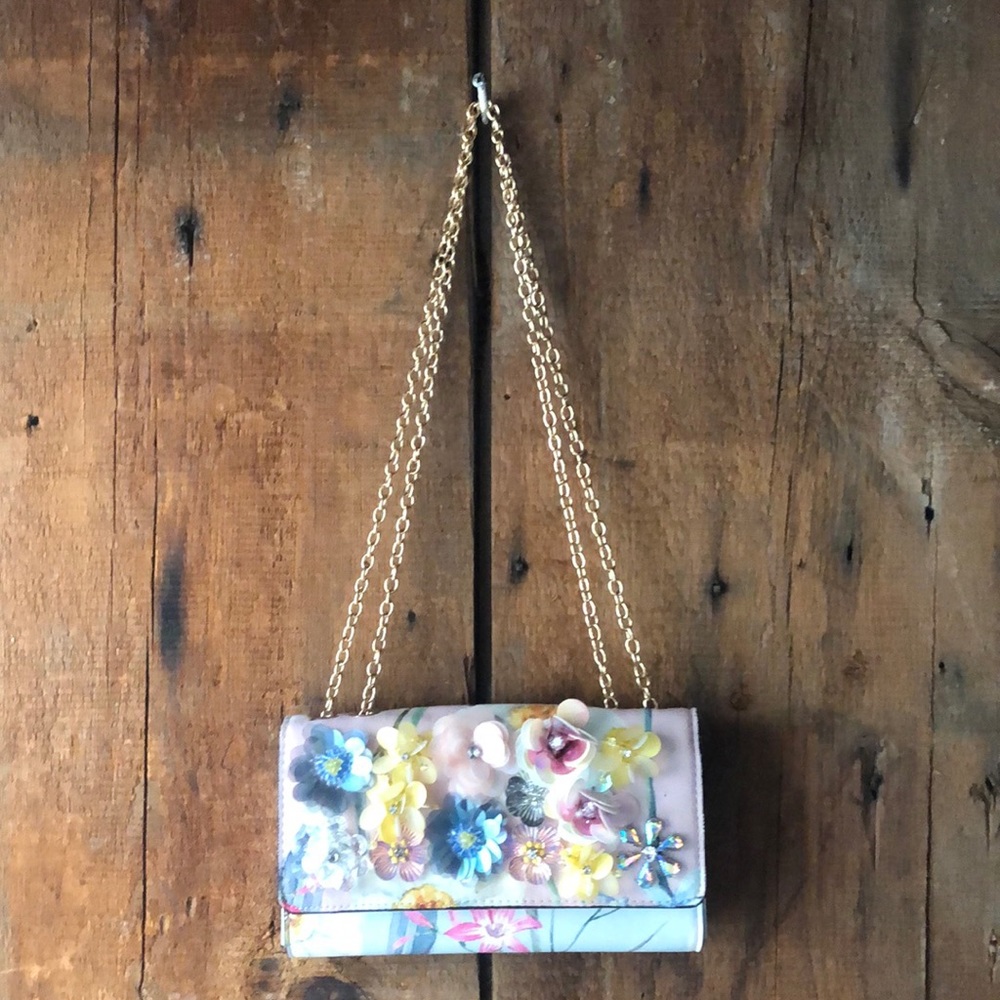 Aldo Daromara Floral Shoulder Purse